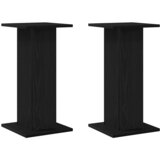  Stalak za biljke 2 pcs Crni hrast 30 x 30 x 60 cm | Eponuda.com