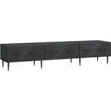 TV ormar s ladicama Crna 147 x 34 5 x 30 cm Konstruirano drvo - Crna | shoptok.hr