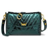 Vuch Crossbody torba Leyra Dazzling Dark Green, 14 x 20 cm Slike