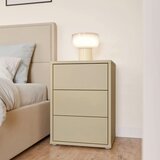 CARRYHOME Nočna Omarica Alice, Svetlo Rumena | Shoptok.si
