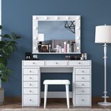 Hanah home Sto za šminkanje BJ156-3872, Beli | ePonuda.com