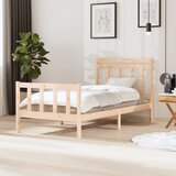vidaXL Okvir za krevet od masivnog drva 100 x 200 cm Cijene