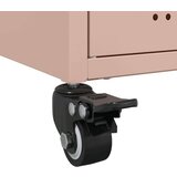 vidaXL TV omarica roza 68x39x43,5 cm hladno valjano jeklo | Shoptok.si