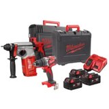 Milwaukee set aku alata udarna bušilica M18 FPD2 i čekić bušilica sds + M18 fhx 4933479531 | Eponuda.ba