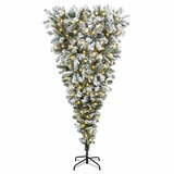  Obrnuto umjetno božićno drvce s granama 180 cm 300 LED lampica | shoptok.hr