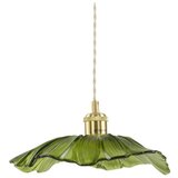 Jotex Zelena/v zlati barvi steklena viseča svetilka ø 30 cm Nugget – | Shoptok.si