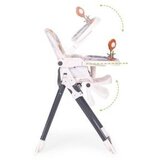 ECO TOYS HC301-2402 – Zložena hranilica za dojenčke s nastavljivim opornim nogama, varnostnim pasom in igračami | Shoptok.si