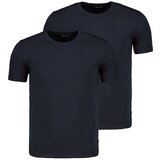 Dewberry DUAL SET T8569 BIKE COLLAR MEN'S T-SHIRT-DARK NAVY - DARK LACİVERT | ePonuda.com
