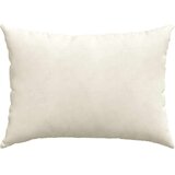 vidaXL Blazine za kavč 2 pcs krema 70 x 50 cm Žametna tkanina | Shoptok.si