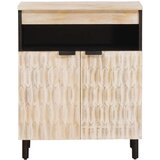  Kreveta Finš bijelog pranja 60 x 33 5 x 75 cm Čvrsto drvo manga | shoptok.hr