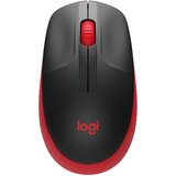 Logitech M190 rdeča brezžična miška | Shoptok.si