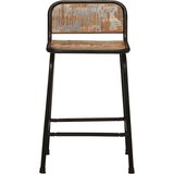  Barski stolci 4 kom 46x35,5x70 cm masivnog obnovljenog drva | shoptok.hr