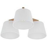 Brilagi plafonski luster latte sabia 3xE27/15W/230V borovina/bela | Eponuda.com