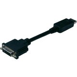 Digitus AK-340409-001-S DisplayPort / DVI adapter [1x moški konektor DisplayPort - 1x ženski konektor DVI\, 24 + 5 polov] črna 15.00 cm, (20410609) | Shoptok.si