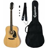 Epiphone Songmaker Acoustic Guitar Player Pack Natural | Shoptok.si
