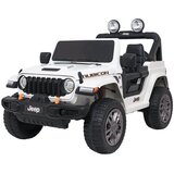  Dječji automobil na akumulator Jeep Wrangler Rubicon LIFT, bijeli Cijene