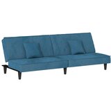 Maison Chic Raztegljiv kavč - Raztegljivi divan moder žamet, (21728205) | Shoptok.si