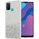 Cadorabo Ohišje, združljivo z Honor 9A in prozorna z bleščicami - Zaščitni ovitek iz prožnega silikona TPU s svetlečimi bleščicami, (20860496) | Shoptok.si