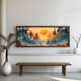 WALLXPERT FAH141-150 Multicolor Decorative Framed MDF Painting | Eponuda.com