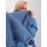 Wool Fashion Italia Scarf-AT-SZ-2313502.71P-dark blue | shoptok.hr