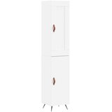  Visoka komoda bijeli 34,5x34x180 cm od konstruiranog drva | shoptok.hr