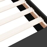  Okvir za krevet crni 75 x 190 cm od konstruiranog drva | shoptok.hr