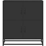 vidaXL komoda crna 68x35x76 cm konstruirano drvo | shoptok.hr