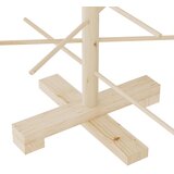  Drveno ukrasno božićno drvce 75 cm od masivne borovine | shoptok.hr