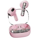 Streetz slušalke bluetooth tws, prozorne roza, (21338252) | Shoptok.si