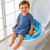 Toilet Seat Cover for Children Soft Seat with Handles Blue | shoptok.hr