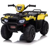 Lean_Toys Otroški štirikolesnik mini cam an JC915 rumena 12V | Shoptok.si