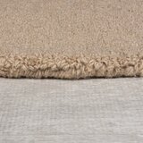 Flair Rugs Sivo-bež ročno tkana volnena preproga 160x230 cm Mia Ellipse – | Shoptok.si