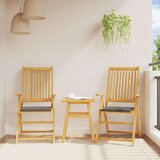  Vrtne podloge za sjedalo 4 kom antracit 45x45x2 cm četvrtaste | shoptok.hr