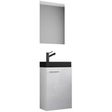 MID.YOU kopalnica za goste slito, bela, 3-Delno | Shoptok.si
