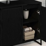  Kupaonski ormar Crni hrast 90 x 30 x 60 cm Konstruirano drvo | shoptok.hr