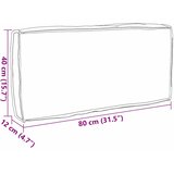  Jastuk Cvjetni Šareni 80 x 40 x 12 cm Oxford tkanina | shoptok.hr
