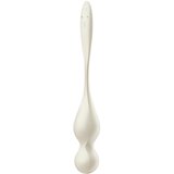 Satisfyer Love Birds 1 - pametna, vibracijska gejša krogla (bela) | Shoptok.si