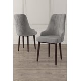 Hanah home Trex set stolica, 46x95x42 cm, 2 dijela, sivo-smeđa | Eponuda.ba