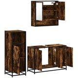  3-dijelni set kupaonskog namještaja boja hrasta drveni | shoptok.hr