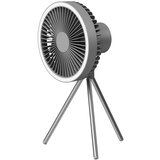 Venisymlis Namizni Usb Ventilator Za Polnjenje, Prenosni Zunanji Led Ventilatorji Za Kampiranje S Kovinskim Stojalom, (22070398) | Shoptok.si