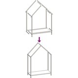 vidaXL Stalak za drva 60x25x90 cm hladno valjani čelik | shoptok.hr