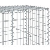 Gabionska košara s poklopcem 850x100x100 cm pocinčano željezo | shoptok.hr