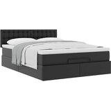  Otomanski krevet s madracem crni 140x190 cm umjetna koža | shoptok.hr