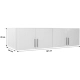 Premium Living nastavek za omaro celle, bela, š. 181 cm | Shoptok.si