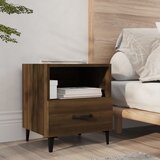  Noćni ormarići 2 kom boja smeđeg hrasta konstruirano drvo | shoptok.hr