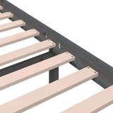  Za krevet od masivnog drva sivi 100 x 200 cm | shoptok.hr