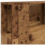 vidaXL Vzglavna omarica starinski les 160x18,5x103,5 cm inženirski les | Shoptok.si