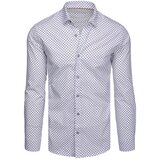 DStreet Koszula męska casualowa biała w romby Cijene