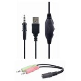 Gembird slušalke z mikrofonom GHS-06 gaming, črne | Shoptok.si