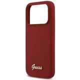 Guess MagSafe maska s metalnim logom i natpisom (GUHMP17XSMBSLM) za iPhone 17 Pro Max – magenta | shoptok.hr